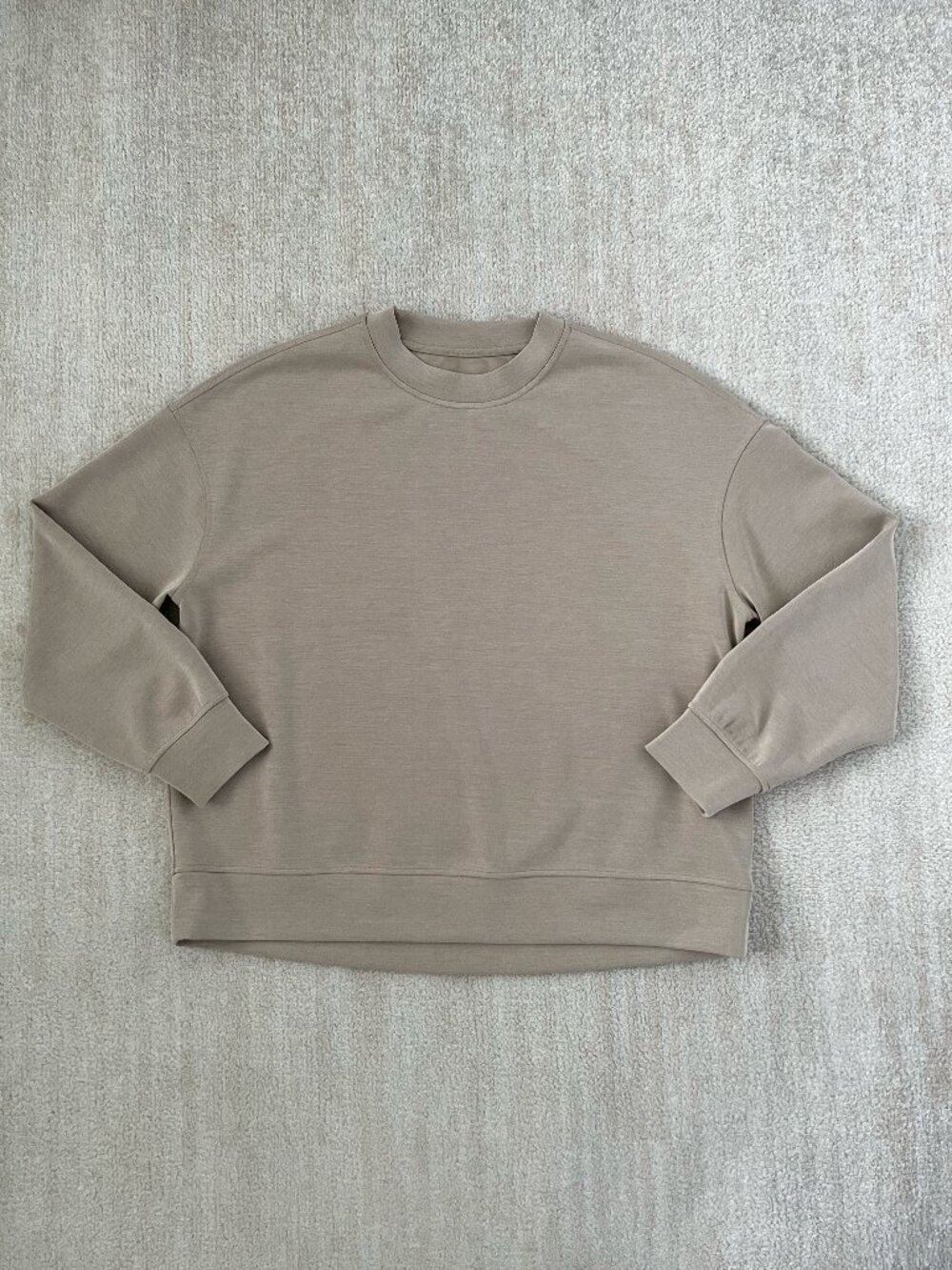 Lululemon Softstreme Crewneck Oversized Pullover Sweatshirt Size M
